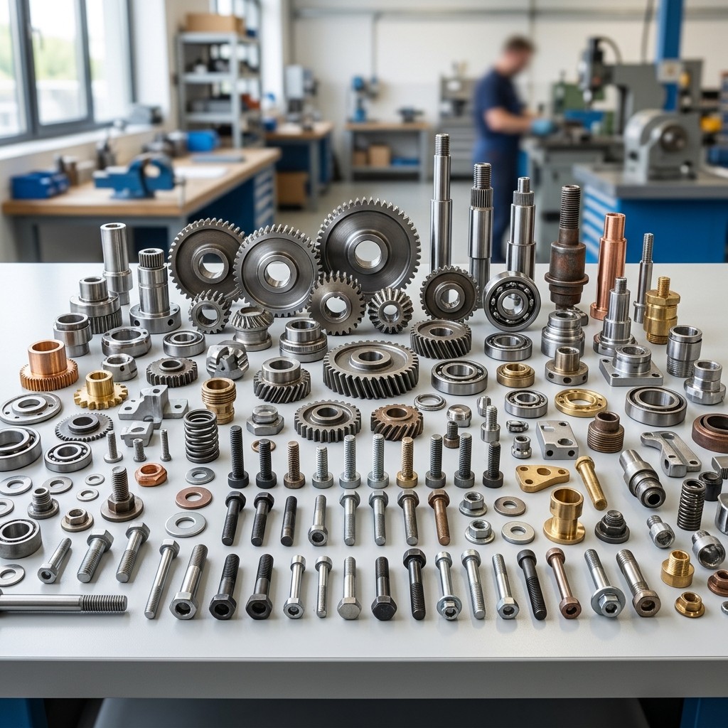 Engineering components and industrial parts