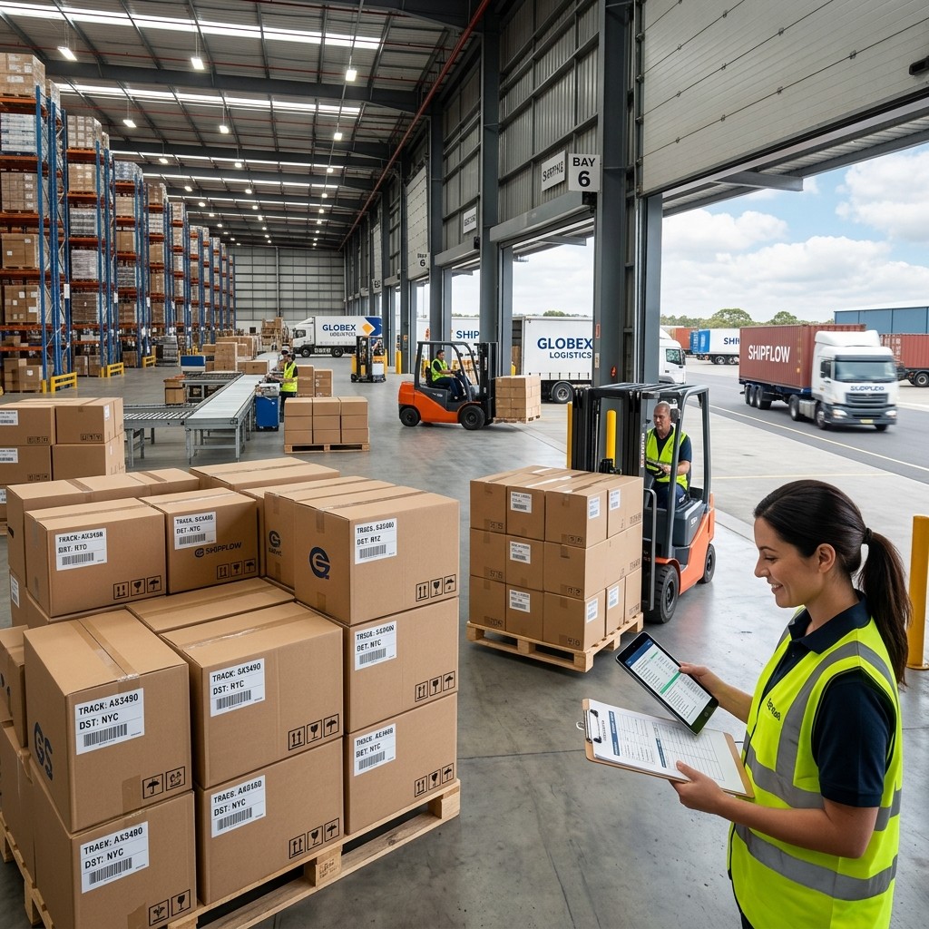 End-to-end logistics route and delivery planning