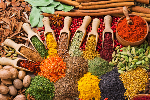 Chilli turmeric and spice products